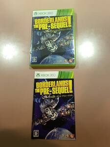 送料無料 Xbox360★ボーダーランズ プリシークエル★used☆Borderlands The Pre sequel☆import Japan