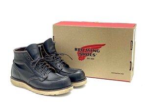 送料無料!! REDWING レッドウィング 8849 6インチ クラシックモック ブラック プレーリー アイリッシュセッター US8.0 / 約 26.0cm Dワイズ