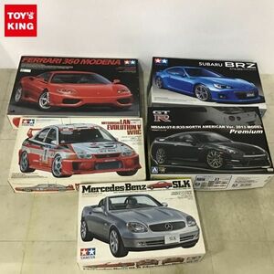 1円〜 タミヤ等 1/24 メルセデスベンツ SLK NISSAN GT-R R35 プレミアム 北米仕様 2013年モデルエンジン付 他