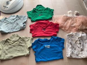 ベビー服★7枚セット　ロンパース、肌着　7枚セット プルオーバー