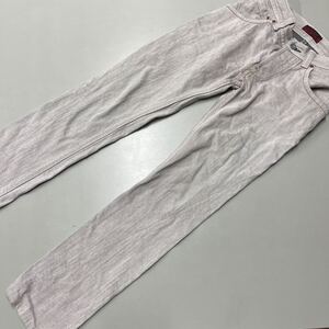 johnbull ジョンブル メンズ Sサイズ 日本製 MADE IN JAPAN 綿100% ジーンズ デニム パンツ グレーコットン スリム スキニー skinny