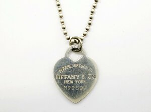 【1円】ティファニー ハート リターン トゥ ロング ネックレス SV925 23.1g ペンダント レディース TIFFANY&Co. z24-3267 中古品 z_b