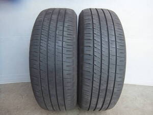 【6.3＆6.2ミリ】215/55R17 ダンロップ ENASAVE EC204☆2本セット 30810 my19 検)オデッセイ クラウン エスティマ マークX ヴェゼル 