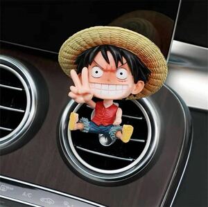 ONE PIECE ワンピース ルフィ カーアクセサリー アロマ　フィギュア PVC 箱無し