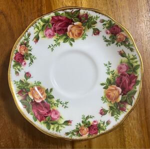  英国製　ROYAL ALBERT old country roses 14.5cm ソーサー　送料無料