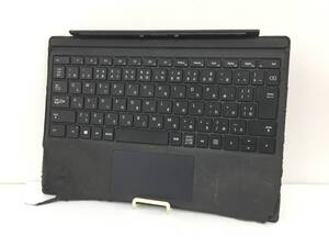 〇Microsoft Surface Pro 純正キーボード タイプカバー Model:1725 ブラック 動作品