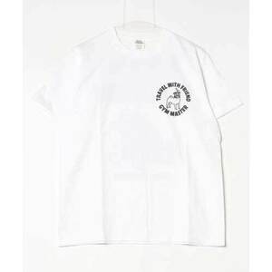 GYM MASTER ジムマスター G374715 5.6oz ALWAYS TOGETHER Tシャツ ホワイト ホワイト Mサイズ 新品