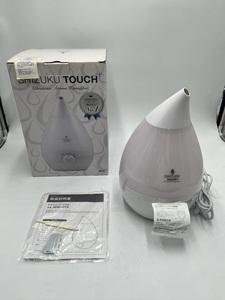 t0716 updc APIX INTERNATIONAL 超音波式 アロマ 加湿器 AHD-015 SHIZUKU アピックスインターナショナル 通電OK 動作OK LED OK 箱有り