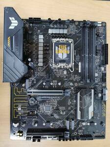 ASUS TUF GAMING B660-PLUS WIFI D4/ATXマザーボード/(LGA1700)INTEL第12世代CPU対応/PCパーツ DIY 修理材料★動作未確認・ジャンク