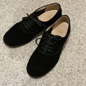 クリスチャンルブタン alfred flat Christian Louboutin スウェードレザー ドレスシューズ ブラック黒 41.5