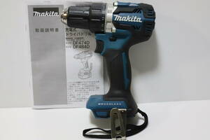 展示品 マキタ makita 充電式ドライバドリル DF474D 14.4V 本体のみ