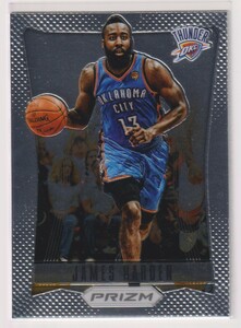 NBA JAMES HARDEN 2012-13 PANINI PRIZM BASKETBALL CARD No.95 ジェームズ・ハーデン プリズムカード高騰中