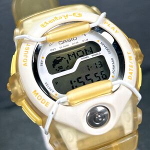 CASIO カシオ Baby-G ベビージー Tripper トリッパー BGT-100F-9 腕時計 デジタル クオーツ ラバー 多機能 新品電池交換済み 動作確認済