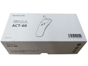 新品 未使用品 ◎半導体センサー式 アルコールチェッカー ACT-60 Rhino Products Co .,Ltd. 軽量 持ち運び 仕事先 旅行 検知器 運転手 車