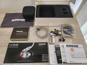 ★良品！SHURE イヤホン 国内正規品 SE846-CL-A★