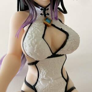 【美品】美少女フィギュア 美脚 美尻 黒パンツ 水着 セクシー Overlord Desktop Cute Figure Albedo (Chinese Dress Ver.)