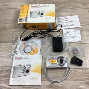 od391 Kodak EasyShare M340 コンパクトデジタルカメラ 箱付 コンデジ 動作確認済 