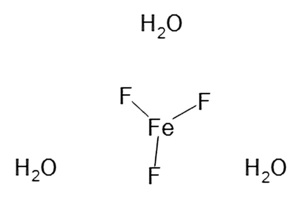 フッ化鉄(III)三水和物 99% 100g FeF3・3H2O 無機化合物標本 試薬 試料