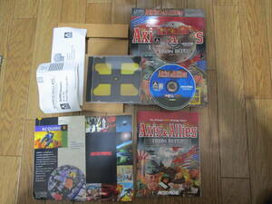 Axis&Allies Iron Blitz Edition 英語版 Microprose Hasbro 1999 Windows95/98 CDROM BIGBOX 中古