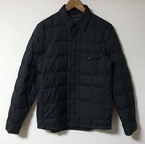 UNITED ARROWS GREEN LABEL ユナイテッドアローズ グリーンレーベル シャツダウン ジャケット 黒 S 収納袋付き おまけ付