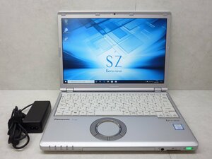 ☆1円☆第7世代☆CF-SZ6RFFVS☆Core i5 2.60GHz/4GB/SSD128GB/累積4720/高解像度1920×1200☆無線/Bluetooth/カメラ/Office/DtoD領域☆