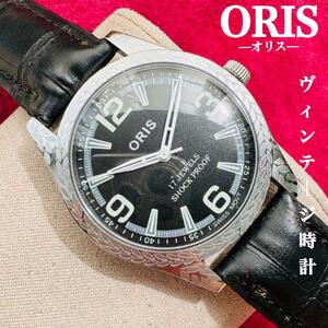 ORIS/オリス★【整備済み】超美品・稼働品/ヴィンテージ/スイス/ 17J/メンズ腕時計/アンティーク/機械式手巻き/アナログ/革ベルト122