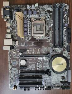 中古 マザーボード ASUS H170-PRO Intel 第6、第7世代 LGA1151