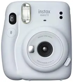 【ほぼ新品】FUJIFILM instax mini11 チェキ アイスホワイト