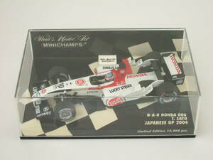 1/43　BAR006　佐藤 琢磨「日本GP」 （ラッキーストライク仕様）」　2004年