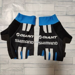 支給品 GIANT SHIMANO グローブ　ジャイアントシマノ　手袋　S　サイクルジャージ　ロードバイク　自転車　