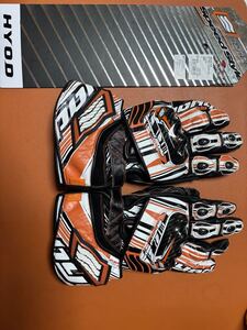 HRG204DLHYOD DYNAMIC D3O RACING GLOVES(Fast-Hide) 極上美品