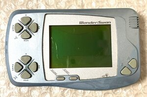 【 通電不可 ジャンク】 バンダイ 初代 ワンダースワン 本体 パールブルー BANDAI WonderSwan 1998 レトロ 貴211三