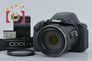 １円出品 Nikon ニコン COOLPIX P900 ブラック コンパクトデジタルカメラ 【オークション開催中】