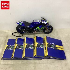 1円〜 ジャンク デアゴスティーニ 1/4 YAMAHA YZR-M1 バレンティーノ・ロッシ モデル