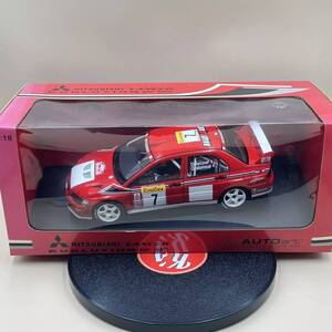 1/18 オートアート ランサーエボリューション 7 VII 2002 WRC モンテカルロ 80251 AUTOart LANCER EVOLUTION MONTE CARLO RALLY 三菱