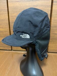 THE NORTH FACE(ザ・ノースフェイス）EXPEDITION CAP（エクスペディションキャップ）NN41703 ブラック M 寒冷地防寒キャップ GOLDWIN正規品