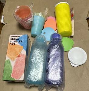 Tupperware タッパーウェア Tupperware Bottle Cup Set　ボトル、コップセット