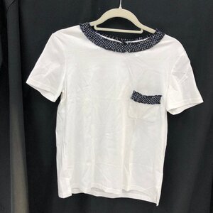 CHANEL シャネル ツイードYシャツ　P45633V28403 サイズ38【DAAQ6019】