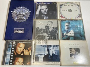 洋楽ロック THE POLICE STING CDまとめてセット ザ・ポリス スティング 現状品