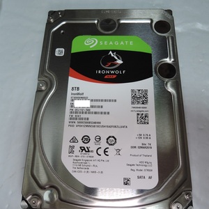 Seagate IronWolf 8TB ST8000VN0022　　SG5