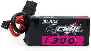 1300mAh CNHL Black Series 7.4V 2S 1300mAh 100Cリポバッテリー XT60コネクター 高