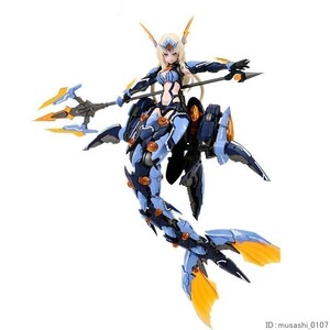 おもちゃ NUKE 1/12 機甲少女 MATRIX/核能矩陣 新品未組立 美人姫 マーメイド ロボット 人魚姫 プラモデル uz-2773