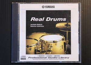 YAMAHA CD SAMPLER PSLCD-105 Real Drums A3000A4000A5000 STUDIO LIBRARY