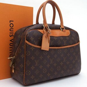 【極美品】 ルイヴィトン Louis Vuitton モノグラム ドーヴィル ハンドバッグ ボストンバッグ レディース 定価約19万 B0448