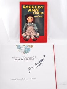 Joni Gruelleサイン付き Raggedy Ann Stories　ラガディ アンの物語 1993年 Signed by Joni Gruelle