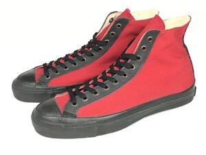 デッドストック 80s CONVERSE Chuck Tailor Classic コンバース　チャックテイラー クラシック 赤/黒 US11 29.5cm