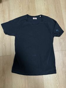 送料230円● HOLLYWOOD RANCH MARKET size:4 ハリウッドランチマーケット ストレッチフライス ハーフスリーブ Tシャツ