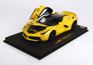 世界限定52台 新品 BBR ダイキャスト 1/18 ラ フェラーリ イエロー モデナ Ferrari LaFerrari Yellow Modena