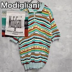 Modigliani 3D KNIT poloshirts 半袖　DM341