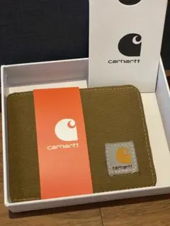 カーハート Carhartt 二折財布　男女兼用　ブラウン